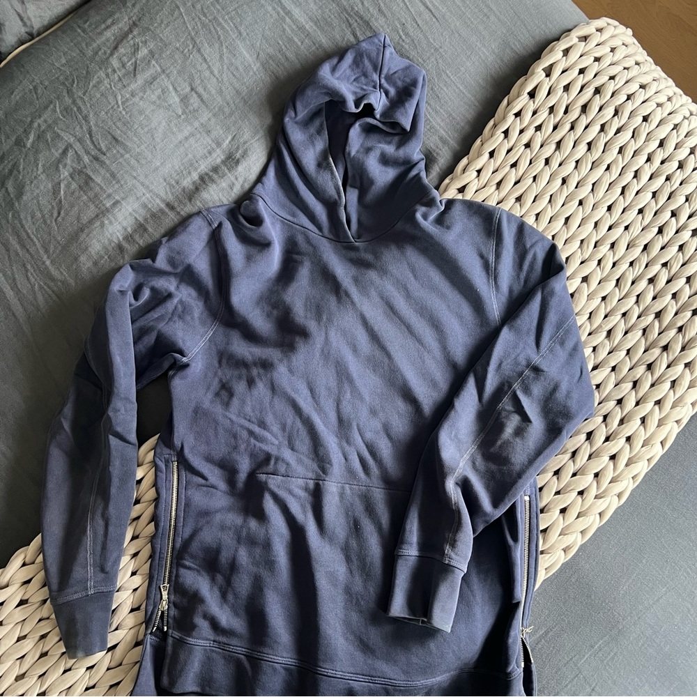 John Elliott Villain Side Zipper Hoodie